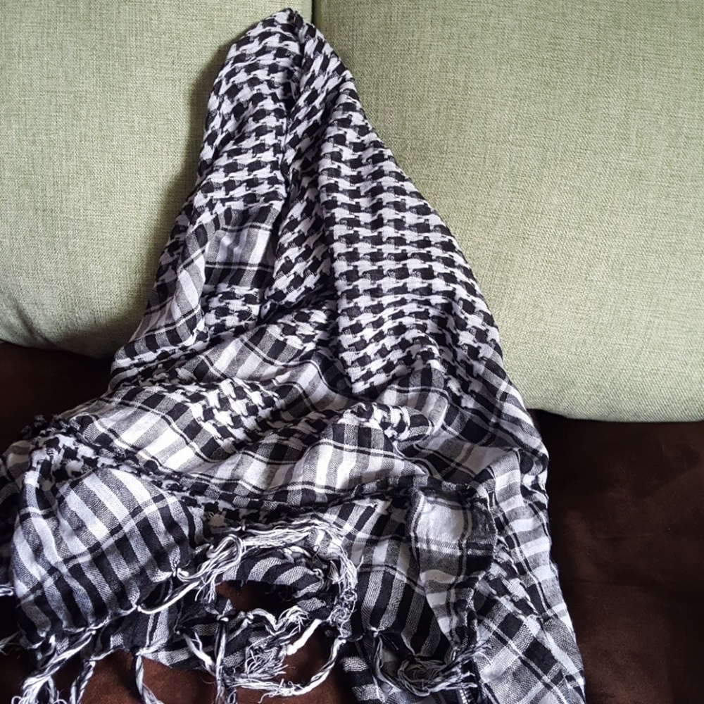 Plaid Bandana Scarf